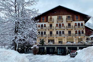 la residenza in inverno